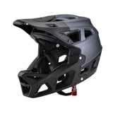 Maxbell Full Face Bike Helmet Fashion Bicycle Helmet for Cycling Riding Outdoor Titanium Black M