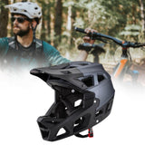 Maxbell Full Face Bike Helmet Fashion Bicycle Helmet for Cycling Riding Outdoor Titanium Black M
