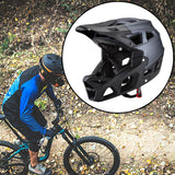 Maxbell Full Face Bike Helmet Fashion Bicycle Helmet for Cycling Riding Outdoor Titanium Black M
