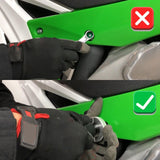 Maxbell Motorcycle Rear Shock Spanner Wrench Easy to Use Repair Tool Adjustment Tool 14x130mm
