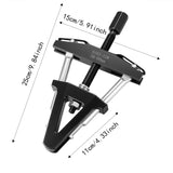 Maxbell Bearing Puller Tool Alloy Adjustable Black Heavy Duty Sturdy Gear Puller Set