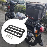 Maxbell Generic Motorcycle Tail Box Molle Panel Multifunctional Sturdy Mount Plate