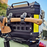 Maxbell Generic Motorcycle Tail Box Molle Panel Multifunctional Sturdy Mount Plate