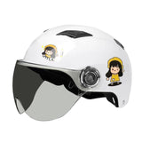 Maxbell Bike Helmet for Kids Child Half Helmet for Skateboarding Roller Skating White