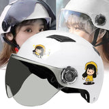 Maxbell Bike Helmet for Kids Child Half Helmet for Skateboarding Roller Skating White