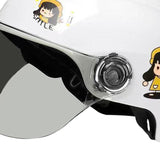 Maxbell Bike Helmet for Kids Child Half Helmet for Skateboarding Roller Skating White