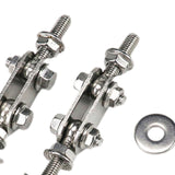 Maxbell 2x Motorcycle Backrest Height Adjuster for 368G Adaptor Waist Support Raised