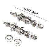 Maxbell 2x Motorcycle Backrest Height Adjuster for 368G Adaptor Waist Support Raised