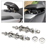 Maxbell 2x Motorcycle Backrest Height Adjuster for 368G Adaptor Waist Support Raised