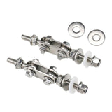 Maxbell 2x Motorcycle Backrest Height Adjuster for 368G Adaptor Waist Support Raised