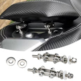 Maxbell 2x Motorcycle Backrest Height Adjuster for 368G Adaptor Waist Support Raised