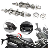 Maxbell 2x Motorcycle Backrest Height Adjuster for 368G Adaptor Waist Support Raised