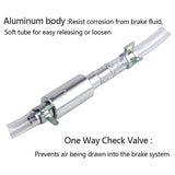 Maxbell Generic Brake Bleeder Hose for Electric Vehicle Hydraulic System Clutch