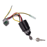 Maxbell Ignition Switch with Keys Replace 129572 3 Position Boat Ignition Components