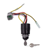 Maxbell Ignition Switch with Keys Replace 129572 3 Position Boat Ignition Components