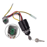 Maxbell Ignition Switch with Keys Replace 129572 3 Position Boat Ignition Components