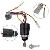 Maxbell Ignition Switch with Keys Replace 129572 3 Position Boat Ignition Components