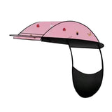 Maxbell Electric Motorcycle Canopy Cloth Easy to Install Universal Sunshade Umbrella Pink