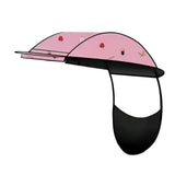 Maxbell Electric Motorcycle Canopy Cloth Easy to Install Universal Sunshade Umbrella Pink