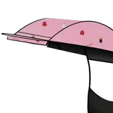 Maxbell Electric Motorcycle Canopy Cloth Easy to Install Universal Sunshade Umbrella Pink