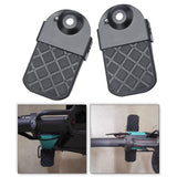 Maxbell Bicycle Rear Pedals Replacement Spare Parts Foot Pegs for Electric Bike Folding motor shaft