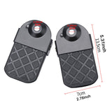 Maxbell Bicycle Rear Pedals Replacement Spare Parts Foot Pegs for Electric Bike Folding motor shaft