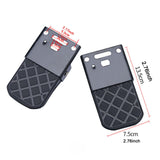 Maxbell Bicycle Rear Pedals Replacement Spare Parts Foot Pegs for Electric Bike Folding  two hole