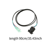 Maxbell Engine Outboard Motor Trim Tilt Switch Cable for Suzuki Outboards Motor