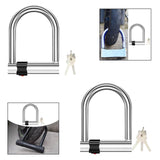 Maxbell Bike U Shape Lock Sturdy Waterproof Security Hydraulic Cutter Resistant Lock with 2 Keys