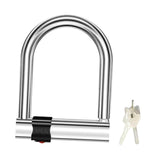 Maxbell Bike U Shape Lock Sturdy Waterproof Security Hydraulic Cutter Resistant Lock with 2 Keys