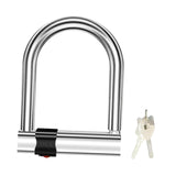 Maxbell Bike U Shape Lock Sturdy Waterproof Security Hydraulic Cutter Resistant Lock with 2 Keys