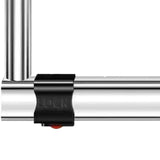 Maxbell Bike U Shape Lock Sturdy Waterproof Security Hydraulic Cutter Resistant Lock with 2 Keys