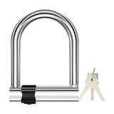 Maxbell Bike U Shape Lock Sturdy Waterproof Security Hydraulic Cutter Resistant Lock with 3 Keys