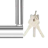 Maxbell Bike U Shape Lock Sturdy Waterproof Security Hydraulic Cutter Resistant Lock with 3 Keys