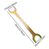 Maxbell Electric Motorcycle Fork Wrench Portable Repair Maintenance Disassembly Tool 37mm 45mm Gold
