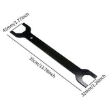 Maxbell Electric Motorcycle Fork Wrench Portable Repair Maintenance Disassembly Tool 32mm 45mm Black