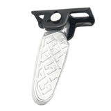 Maxbell 2Pcs Bike Rear Pedals Foot Plates Pedals for Motorcycle no anti slip pad