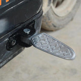 Maxbell 2Pcs Bike Rear Pedals Foot Plates Pedals for Motorcycle no anti slip pad