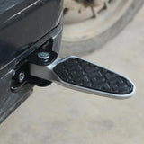 Maxbell 2Pcs Bike Rear Pedals Foot Plates Pedals for Motorcycle with anti slip pad