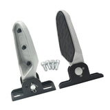 Maxbell 2Pcs Bike Rear Pedals Foot Plates Pedals for Motorcycle with anti slip pad