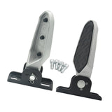 Maxbell 2Pcs Bike Rear Pedals Foot Plates Pedals for Motorcycle with anti slip pad