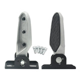 Maxbell 2Pcs Bike Rear Pedals Foot Plates Pedals for Motorcycle with anti slip pad