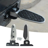 Maxbell 2Pcs Bike Rear Pedals Foot Plates Pedals for Motorcycle with anti slip pad