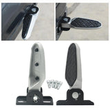 Maxbell 2Pcs Bike Rear Pedals Foot Plates Pedals for Motorcycle with anti slip pad