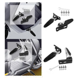 Maxbell Electric Bicycle Rear Pedals Lightweight Multipurpose Replace Parts Replaces Wide