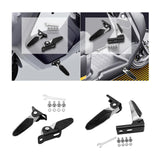 Maxbell Electric Bicycle Rear Pedals Lightweight Multipurpose Replace Parts Replaces Wide