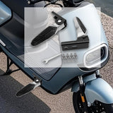 Maxbell Electric Bicycle Rear Pedals Lightweight Multipurpose Replace Parts Replaces Narrow