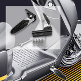 Maxbell Electric Bicycle Rear Pedals Lightweight Multipurpose Replace Parts Replaces Narrow