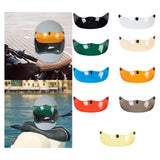 Maxbell Helmet Peak Shield Easy Installation Sun Protection Vintage Direct Replace Black