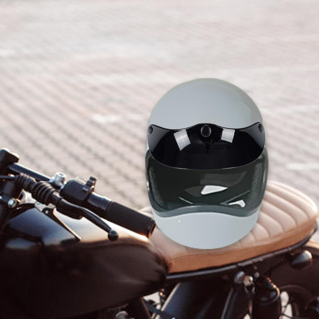 Maxbell Helmet Peak Shield Easy Installation Sun Protection Vintage Direct  Replace Black